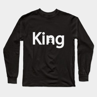 King creative design Long Sleeve T-Shirt